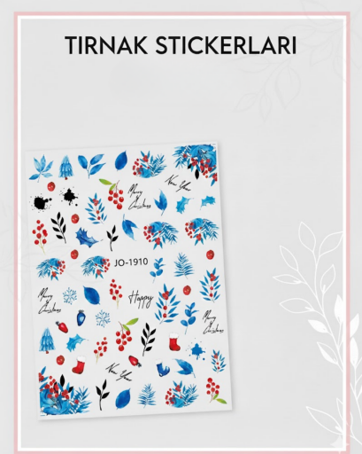 Tırnak Sticker Çeşitleri