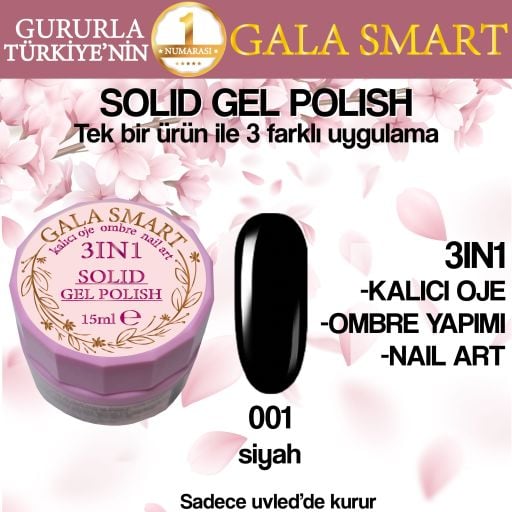 SOLİD GEL POLİSH 15 ml