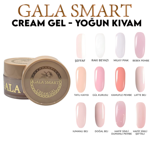 Cream Jel 50 gr Çeşitleri