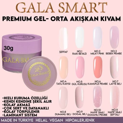 GALA SMART - PREMİUM GEL 30 G