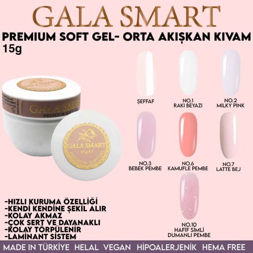 GALA SMART - PREMİUM GEL 15 G