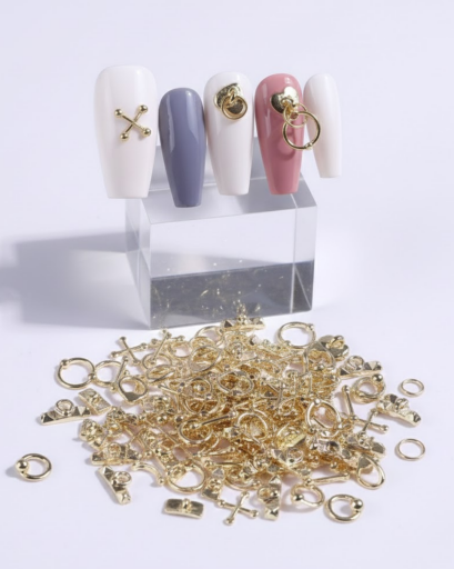 Metal Tırnak Süsleri ve 3D Charm Modelleri