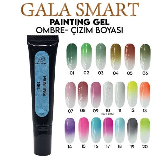 GALA SMART - PAİNTİNG JEL 15 GRAM ÇEŞİTLERİ