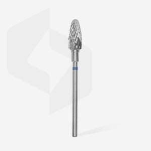 Sert Alaşım Mısır Freze, Mavi, Çap 6 mm / Çalışma Kısmı 14 mm