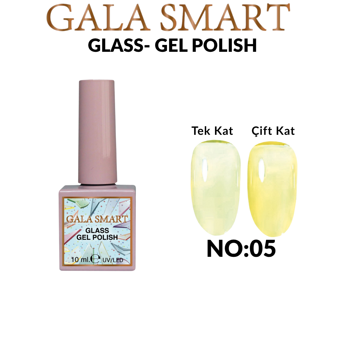 Glass Kalıcı Oje 10 mle NO:05