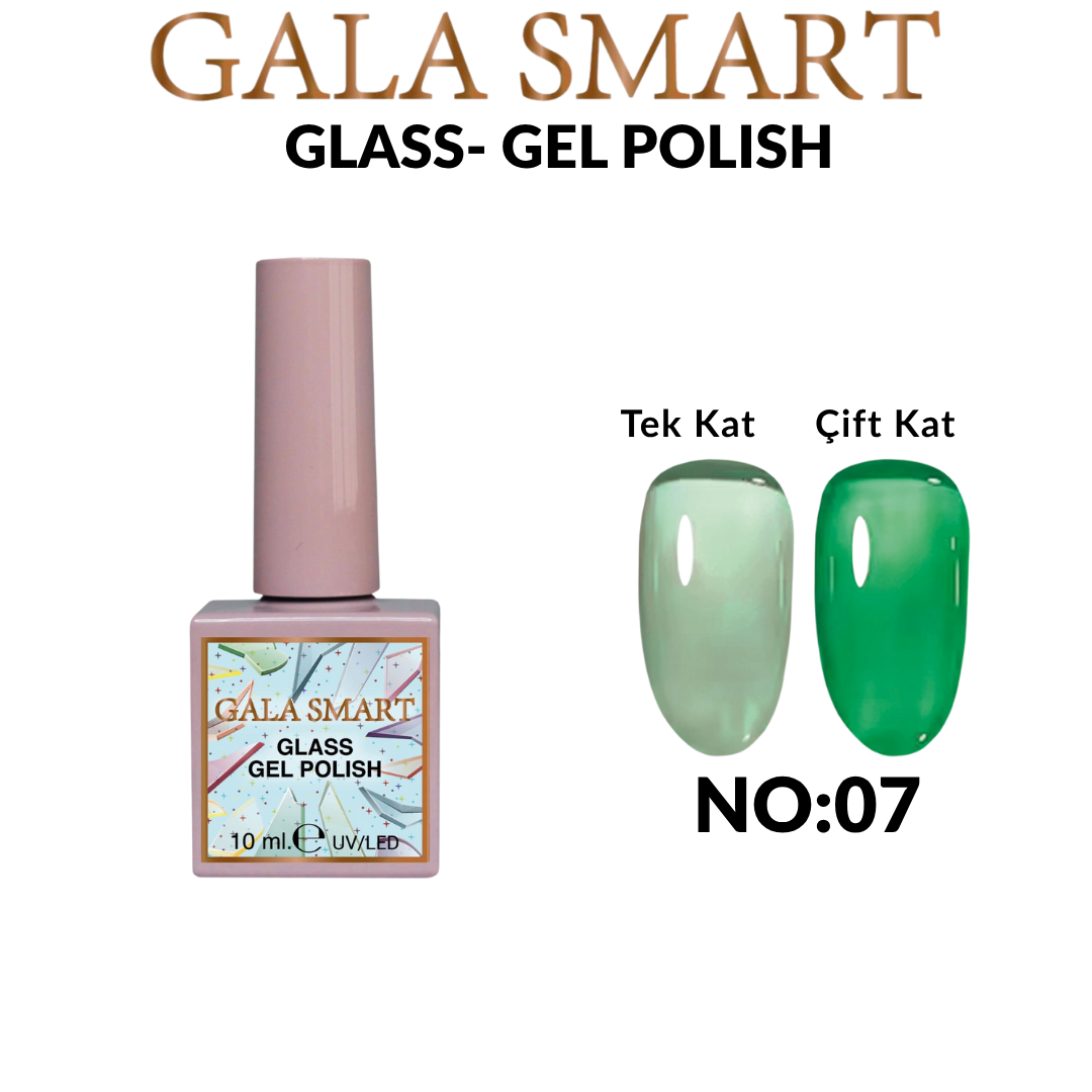 Glass Kalıcı Oje 10 mle NO:07