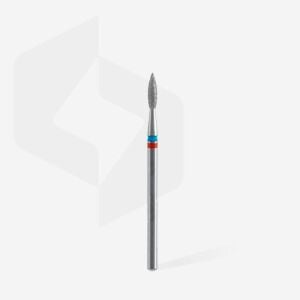 Elmas Sivri Alev Freze EXPERT DUO, Kırmızı-mavi, Çap 2,1 mm, Çalışma Kısmı 8 mm