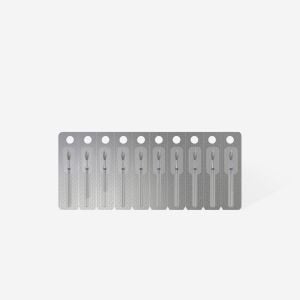 EXPERT elmas sivri alev freze ,mavi , çap 2,3 mm / çalışma kısmı 10 mm