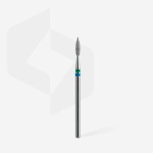 Elmas Sivri Alev Freze EXPERT DUO, Mavi-yeşil, Çap 2,1 mm, Çalışma Kısmı 8 mm