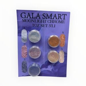 Moonligt Chrome Toz Set 5'li