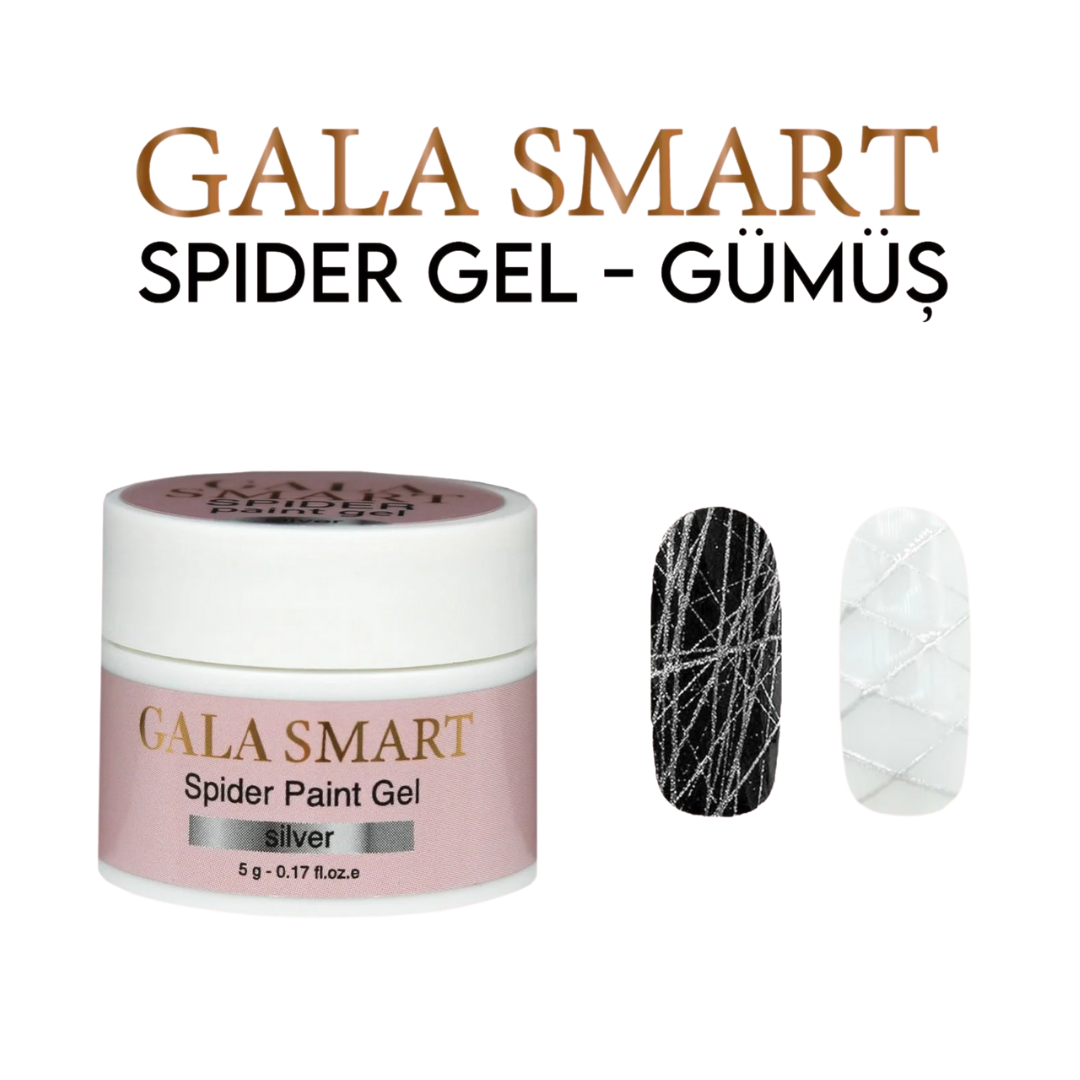 Gala Smart Spider Tasarım Gel 5 GR - Gümüş