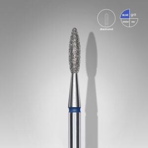 Elmas Alev Freze, Mavi, Çap 2,1 mm, Çalışma Kısmı 8 mm