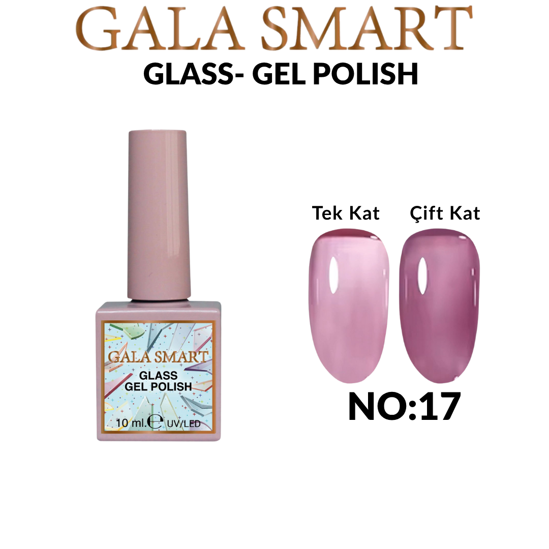Glass Kalıcı Oje 10 mle NO:17