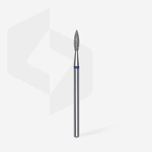 Elmas Sivri Alev Freze, Mavi, Çap 2,1 mm, Çalışma Kısmı 8 mm