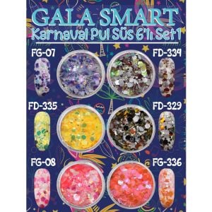 KARNAVAL PUL SÜS 6 LI SET-1