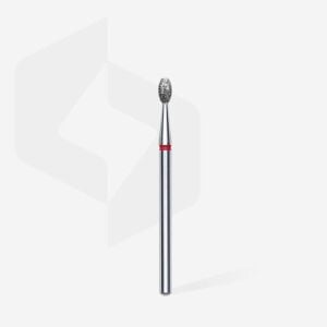 Elmas Zeytin Freze EXPERT ,Kırmızı, Çap 2,5 mm, Çalışma Kısmı 5 mm