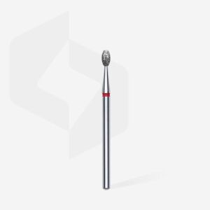 Elmas Zeytin Freze EXPERT ,Kırmızı, Çap 2,5 mm, Çalışma Kısmı 5 mm