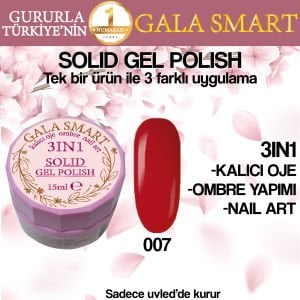 GALA SOLID GEL POLISH 15 ML NO 007