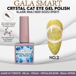CRYSTAL CAT EYE GEL POLISH 10 ML NO:02