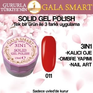 GALA SOLID GEL POLISH 15 ML NO 011