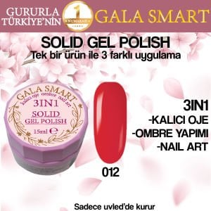 GALA SOLID GEL POLISH 15 ML NO 012
