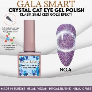 CRYSTAL CAT EYE GEL POLISH 10 ML NO:04