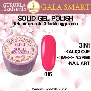 GALA SOLID GEL POLISH 15 ML NO 016