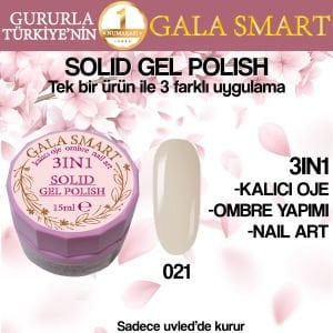 GALA SOLID GEL POLISH 15 ML NO 021