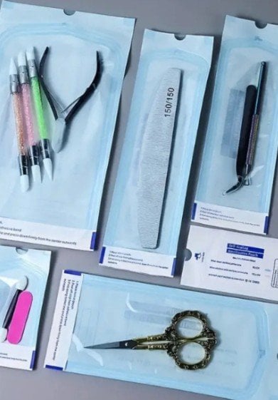 Şeffaf Sterilize Kağıt 200 Adet 57*130 mm