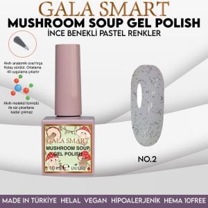 MUSHROOM SOUP GEL POLISH 10 ML NO:02