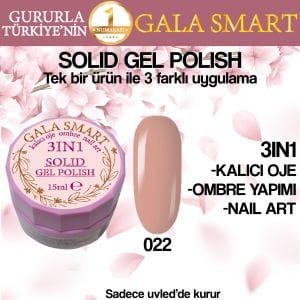 GALA SOLID GEL POLISH 15 ML NO 022