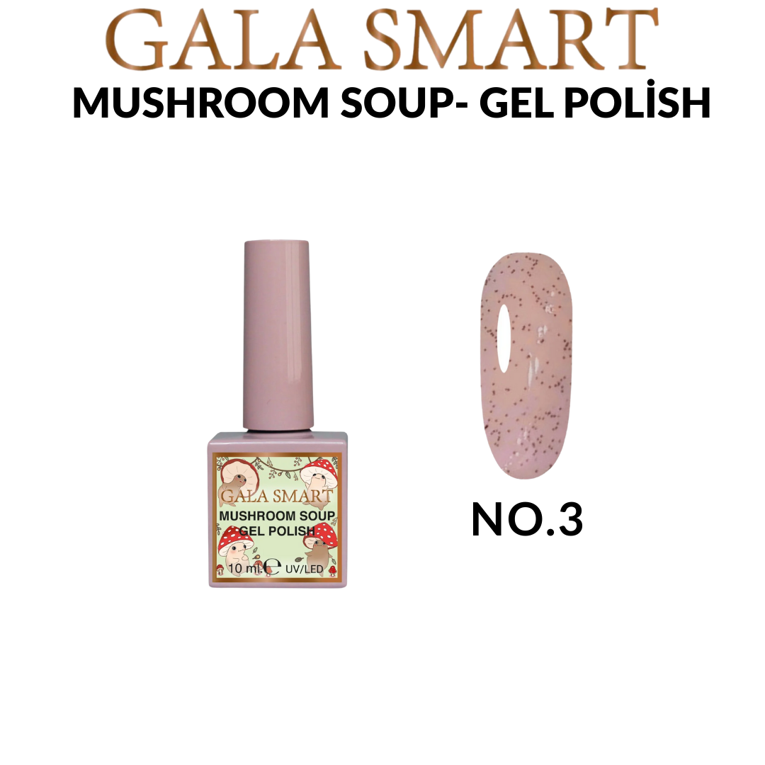 Gala Smart - Mushroom Soup Kalıcı Oje - NO:3