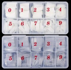 Yarım Ay Numaralı Tips - Kemik Rengi