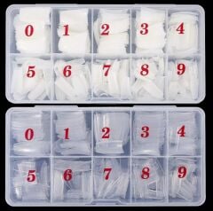 Yarım Ay Numaralı Tips - Kemik Rengi