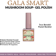 Gala Smart - Mushroom Soup Kalıcı Oje - NO:4