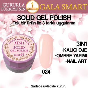 GALA SOLID GEL POLISH 15 ML NO 024