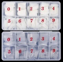 Yarım Ay Tips Numaralı Şeffaf Renk