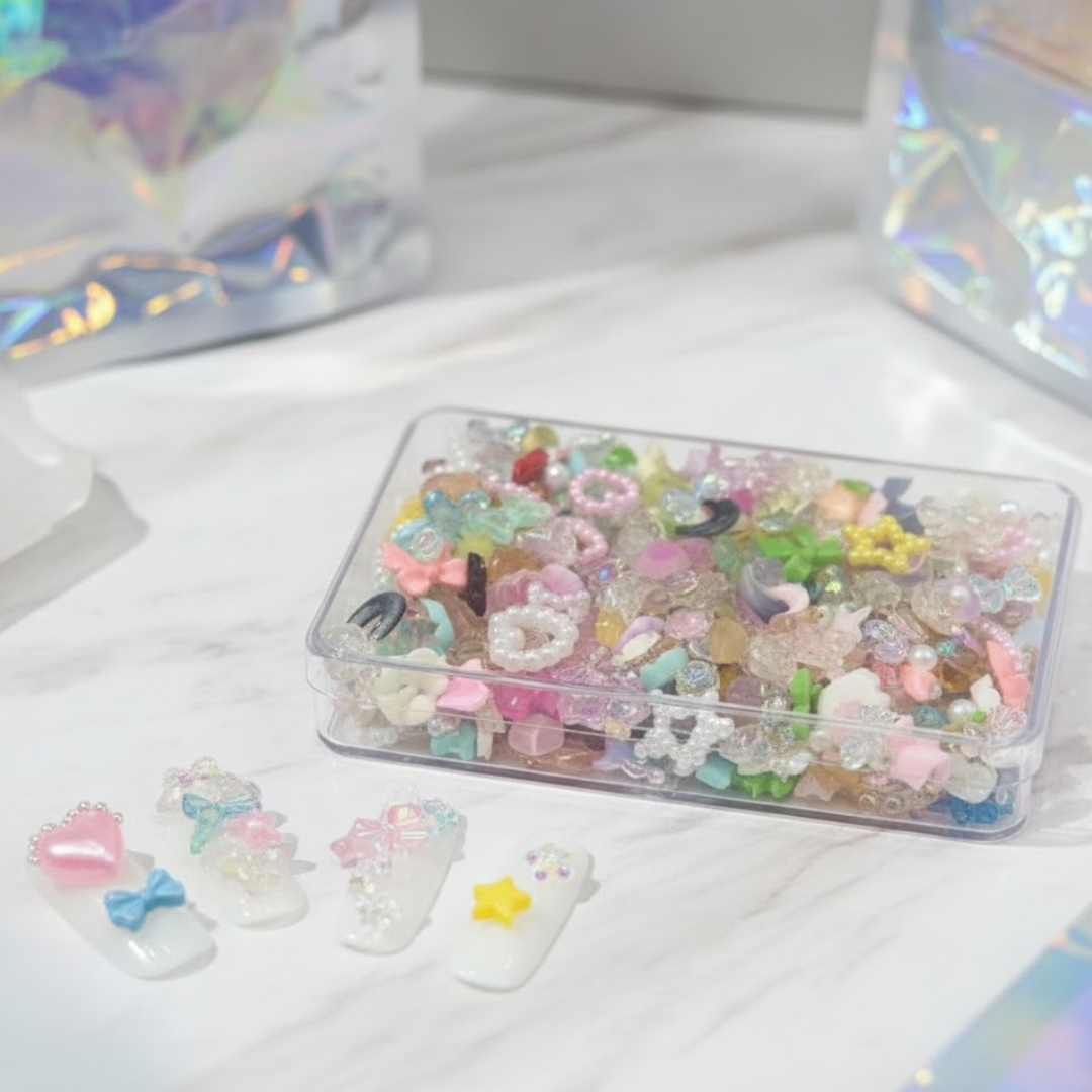 Nail Art Charm Özel Kutu