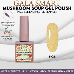 MUSHROOM SOUP GEL POLISH 10 ML NO:08