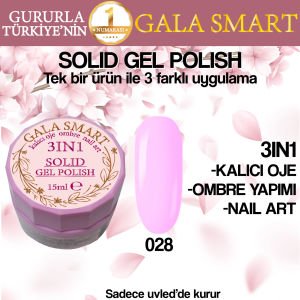 GALA SOLID GEL POLISH 15 ML NO 028