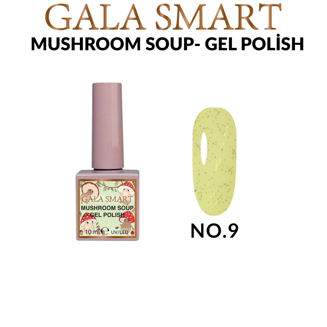 Gala Smart - Mushroom Soup Kalıcı Oje - NO:9