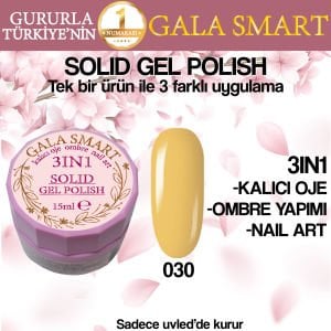 GALA SOLID GEL POLISH 15 ML NO 030