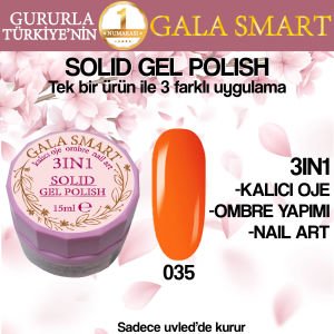 GALA SOLID GEL POLISH 15 ML NO 035