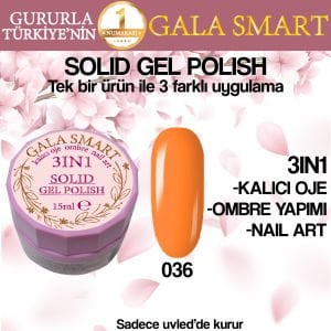 GALA SOLID GEL POLISH 15 ML NO 036