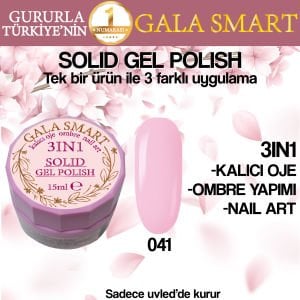 GALA  SOLID GEL POLISH 15 ML NO 041