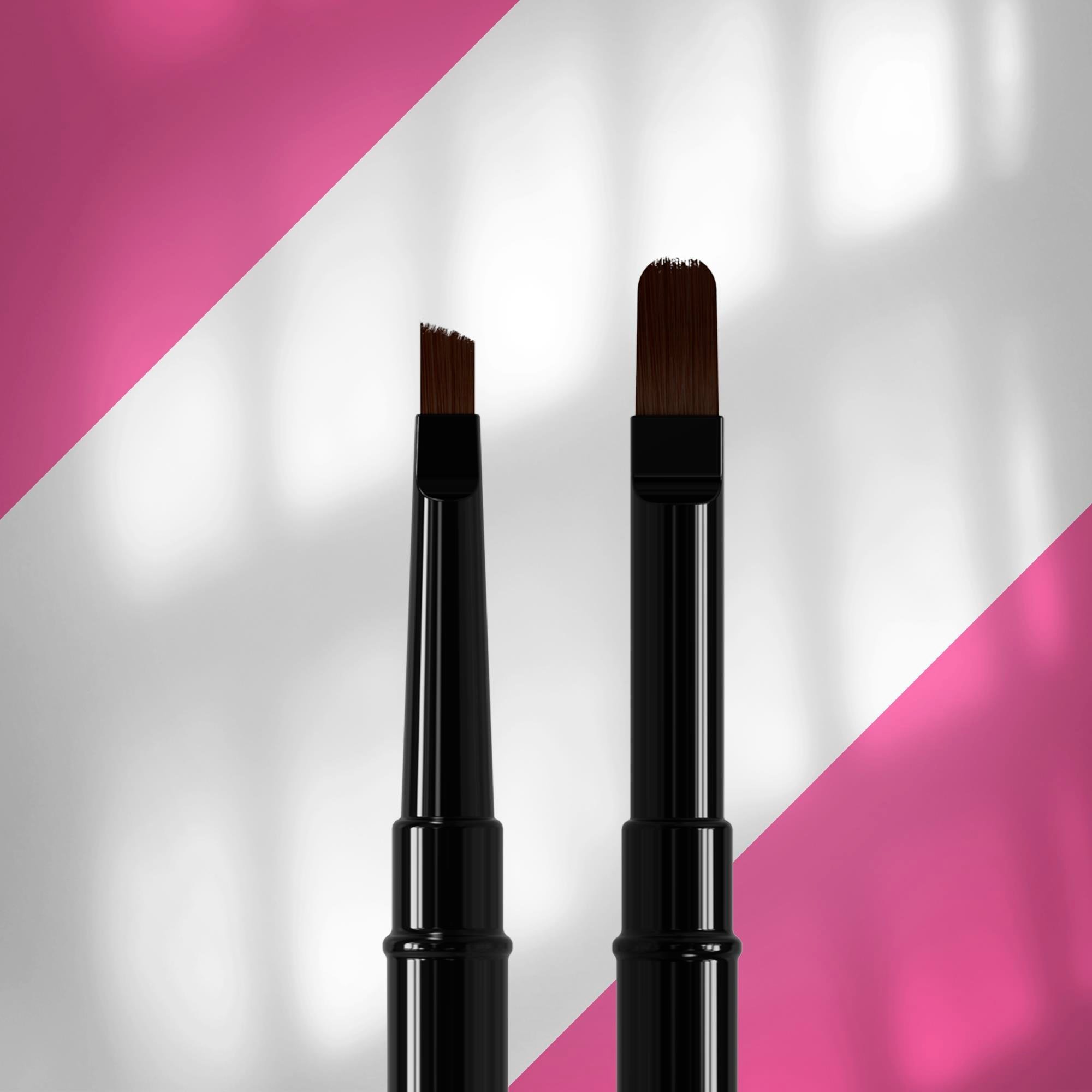 EXPERT çift taraflı jel fırçası 11 mm / jel fırçası 7 mm NBE-06/10