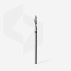 EXPERT elmas sivri alev freze ,mavi , çap 2,3 mm / çalışma kısmı 8 mm