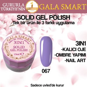 GALA  SOLID GEL POLISH 15 ML NO 067