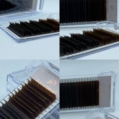 Gala Fast Fun Kahverengi(Brown) 0.07 D Mix İpek Kirpik