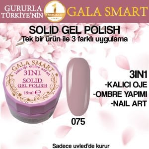 GALA SOLID GEL POLISH 15 ML NO 075